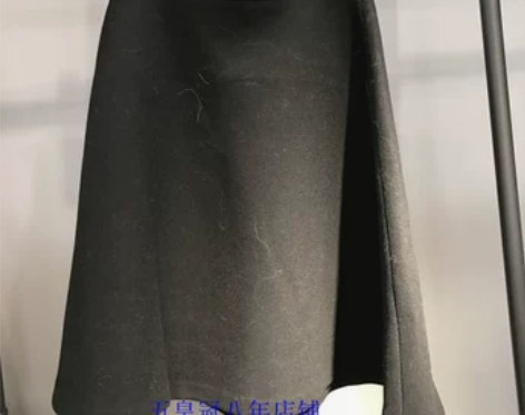 55-6折五皇冠2016冬纯色伞裙中裙2H...