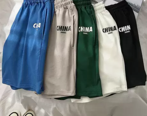 夏季休闲短裤男韩版潮流宽松薄款五分裤学生运...