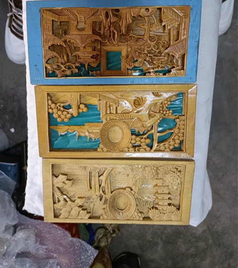 出售个人收藏木雕工艺品，长22厘米，60一...