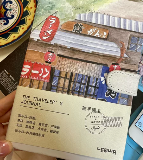 联华创意笔记本文具本子小清新A5磁扣记事本...