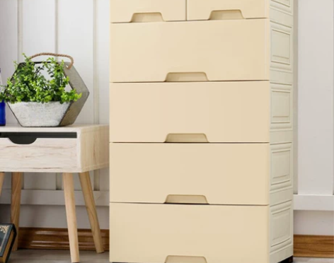 加厚特大号塑料收纳箱盒抽屉式儿童衣服储物箱...