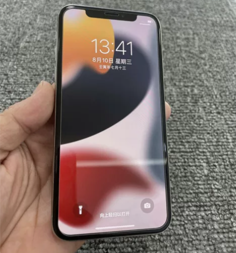 iphone X 几乎全新 有面容 白...