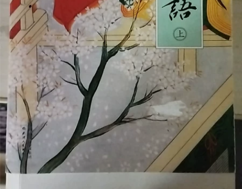 紫式部 源氏物语上下两册 两本共一千多页全...