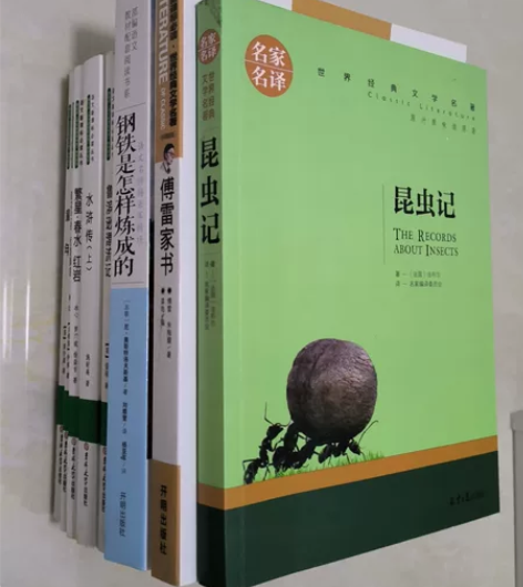 《童年》《朝花夕拾》《繁星春水》《水浒传》...