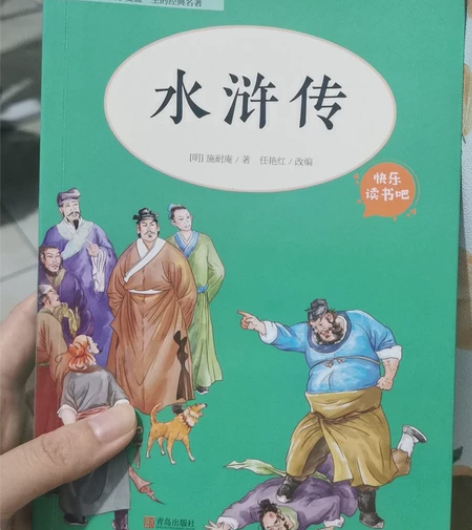 水浒传（青岛出版社） 初中学生教材配套/文...