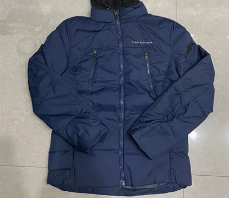 爸爸装羽绒服，男士中长款羽绒服，质量还是可...