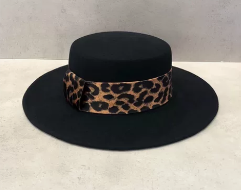 高品质100%羊毛礼帽!御姐气质,全新无试...