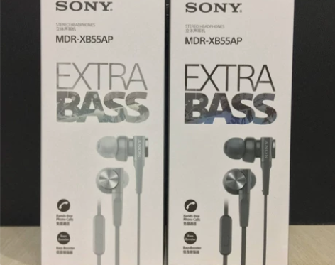 Sony/索尼 MDR-XB55AP入耳式...