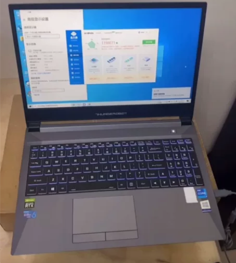 出售个人自用雷神911MT金属电竞吃鸡游戏...