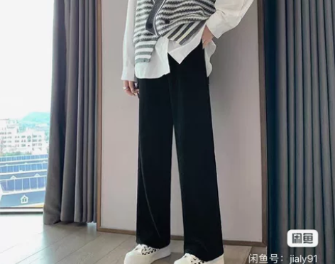 雪尼尔阔腿裤 加厚加绒 均码85-120斤...