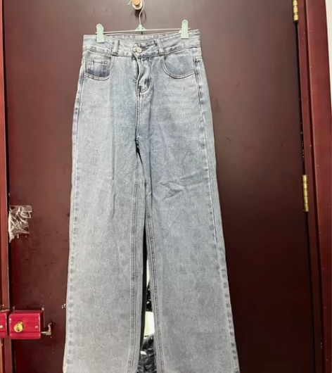 嬉皮少女的阔腿牛仔裤，一直闲置低价出出出 ...