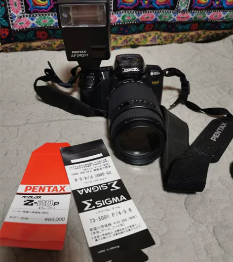 宾得Z20P相机 适马75-300镜头 宾...