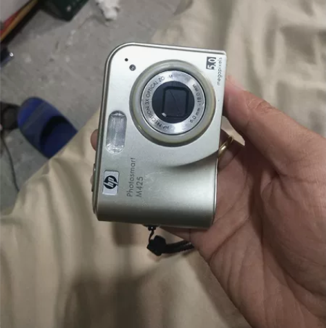 惠普  复古CCD数码相机   品相如图所...