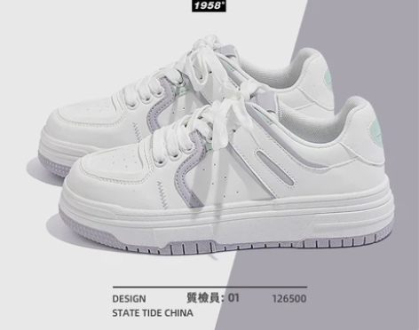 HUANQIU 环球小白鞋女秋冬新款20