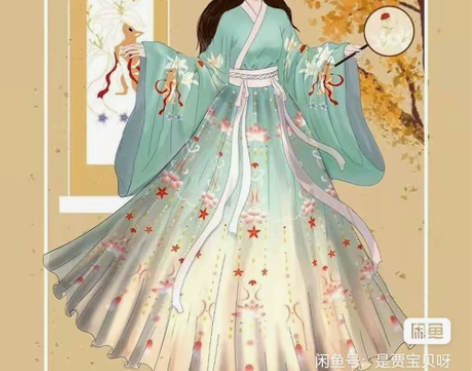 原创晋制汉服，图片款中码 感兴趣的话点“我...