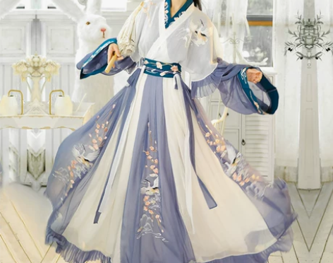 自提【狂欢价】言然云树鸣原创汉服女正品中国...