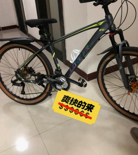 2300买的26寸全铝车架，27速蓝图A ...