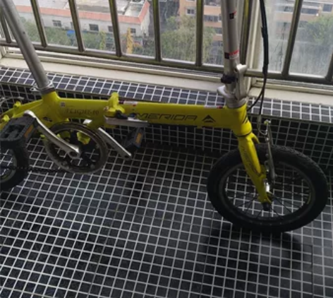 美利达14寸flight-10折叠自行车铝...