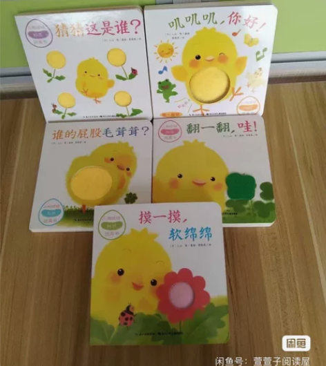 小兔比利 小鸡球球  婴幼儿触摸书系列 包...