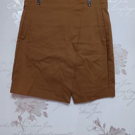 假口袋一步裙短裙 s码 裙长47 腰围70...