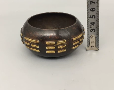 小八卦香炉，工艺精湛 ，包浆醇厚，型态完整...