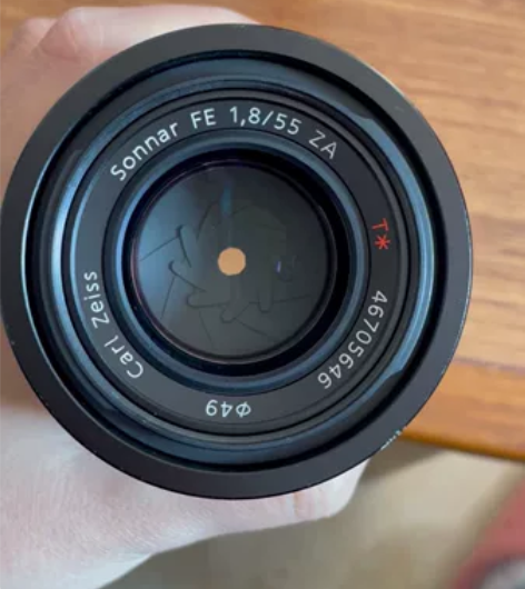 索尼sony蔡司E口55 F1.8定焦镜头...