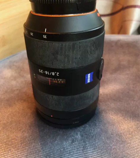 索尼16 35 F2.8za。索尼A卡口镜...