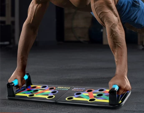 俯卧撑训练板多功能支架男俯卧撑辅助器双健身...