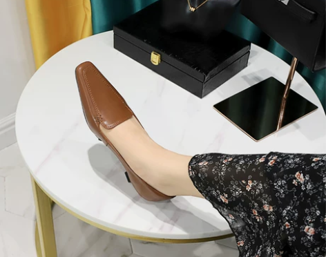 复古欧美风 时尚春秋简约百搭 酒杯 跟 低跟