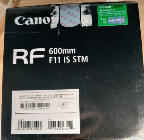 佳能 RF 600mm F11 IS ST...