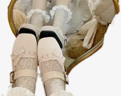 【现货掉落】洛神原创lolita玛丽珍鞋高...