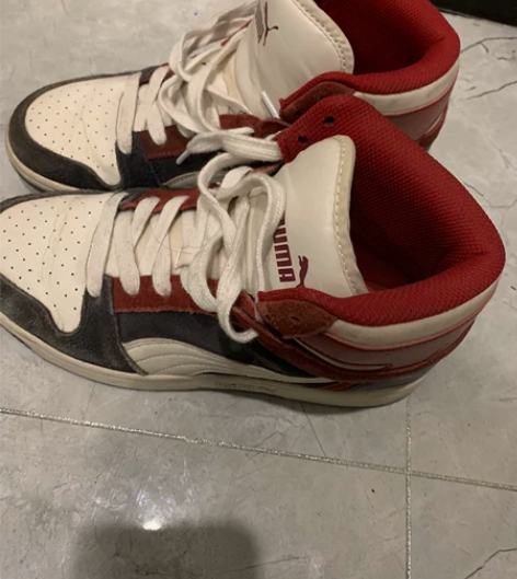 彪马高帮鞋。38.5码。外甥的鞋。保证正品...