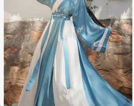 汉旭长安故里汉服女齐腰襦裙晋制交领三件套一...