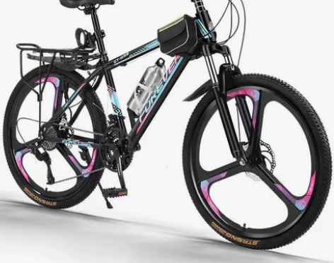 全新山地自行车24寸26寸男女学生通勤变速...