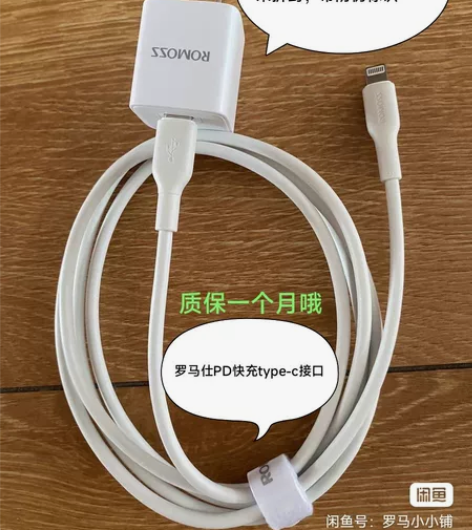 罗马仕PD20W苹果超级快充小巧充电器苹果...