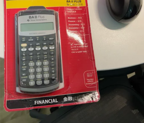 TI德州仪器ba ii plus金融计算器...