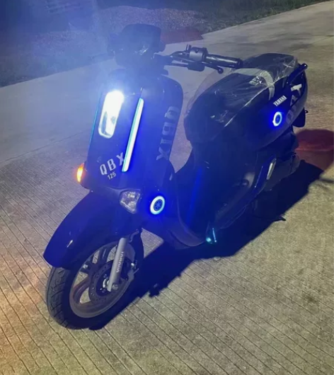 全新国四电喷飞鹰雅马哈最新概念车 E酷QB...