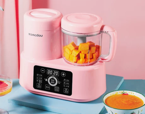 4.5折出配件全新预约款麦豆辅食机婴儿多功...