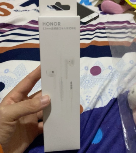 华为荣耀3.5mm音频接口半入耳式耳机 型...