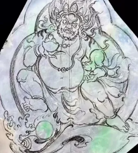 偏财找上门，半点不由人。黑财神！|||#玉...