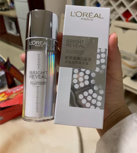欧莱雅注白瓶37.5ml美白精华 买给婆婆...