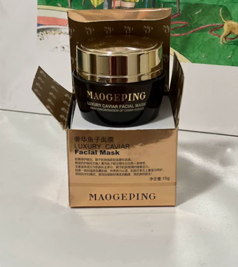 毛戈平奢华鱼子酱面膜，15g，涂抹式补水面...