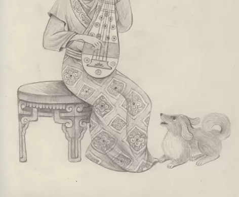 插画素描作品 标价单幅 感兴趣的话点“我想...