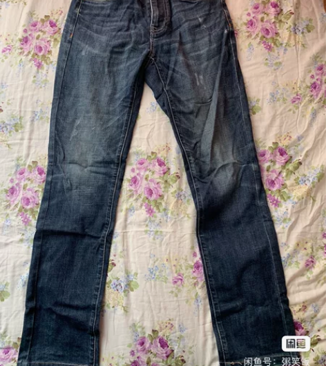 百斯盾男士牛仔裤，身高175左右，体重12...