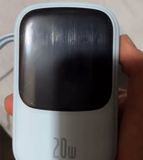 倍思Q电充电宝超大容量20000毫安自带线...