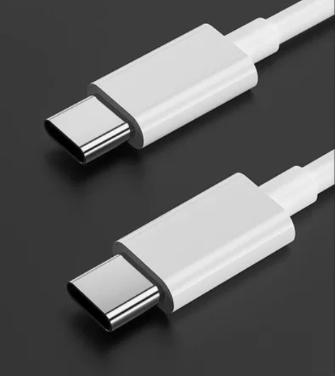 双Typec充电线数据线苹果电脑电源线小米...