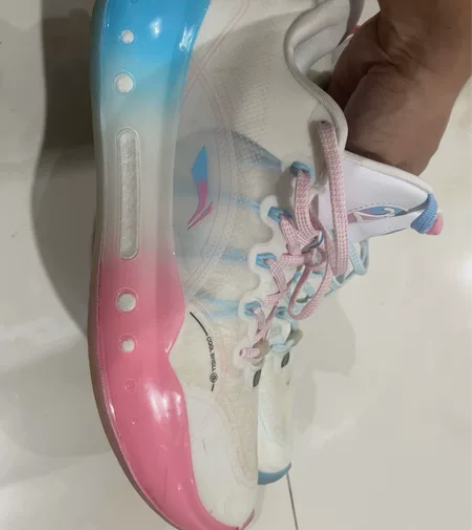 李宁驭帅14?，41码，白迈阿密配色，原盒...