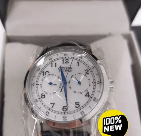 西铁城小蓝针光动能男表时尚潮流休闲运动轻奢...