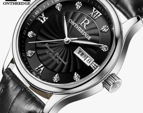 正品超薄防水商务真皮带石英女表男士腕表情侣...