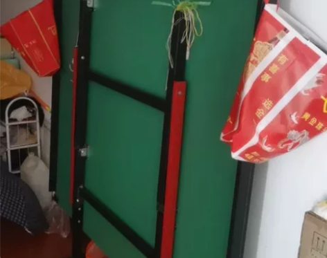 乒乓球桌便宜处理，刚买不久 感兴趣的话点“...